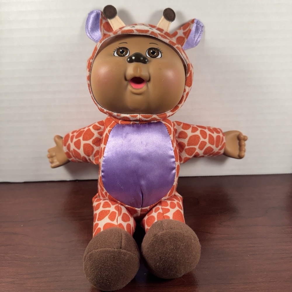 Cabbage Patch Kids Serena Giraffe Plush Animal Doll Toy Zoo Friends 9” Doll